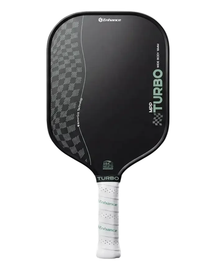Enhance MPP Turbo ArmorGrit Widebody 16mm pickleball paddle