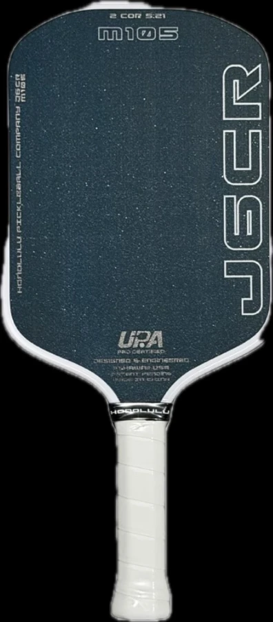 Honolulu M105 J6CR photo showing Crystal Blue grit, M105 lettering and UPA marking