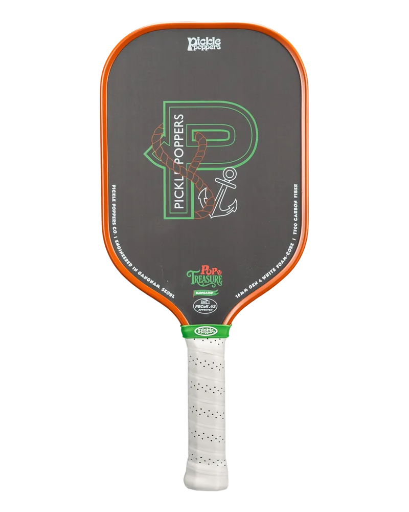 Pickle Poppers POP N Treasure Elongated pickleball paddle
