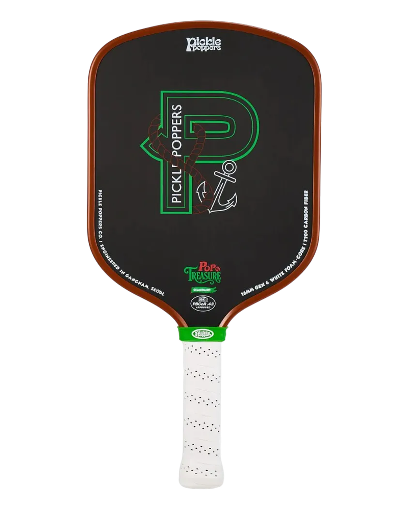 Pickle Poppers POP N Treasure Widebody pickleball paddle
