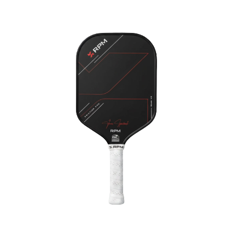 RPM Friction Pro V2 Hybrid Flat Top 14mm pickleball paddle