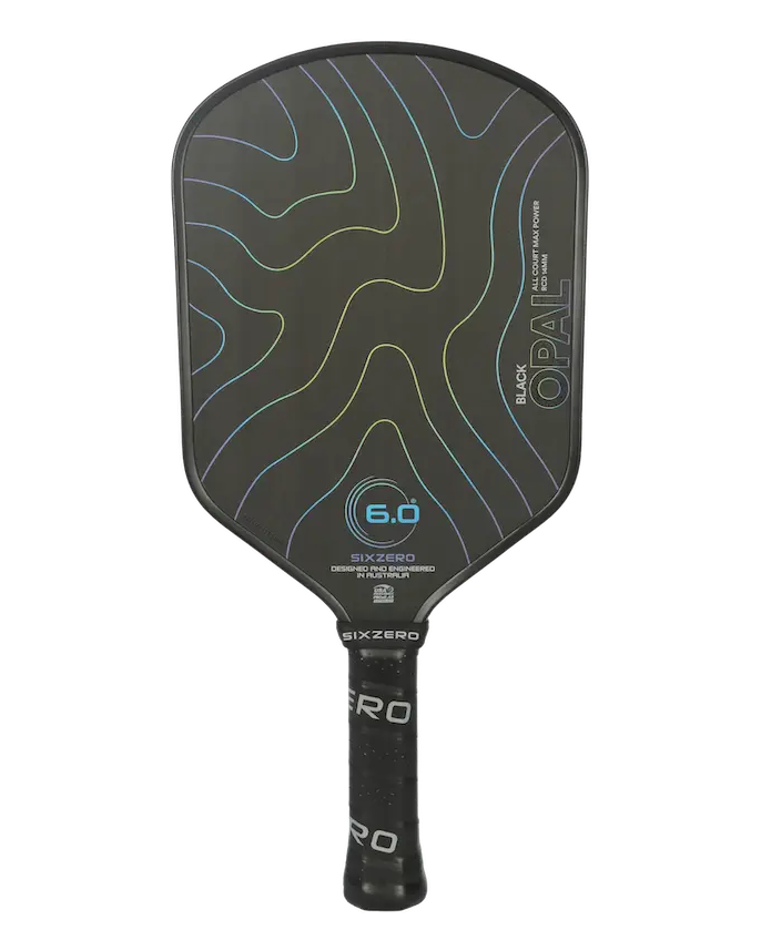 Six Zero Black Opal 14mm pickleball paddle
