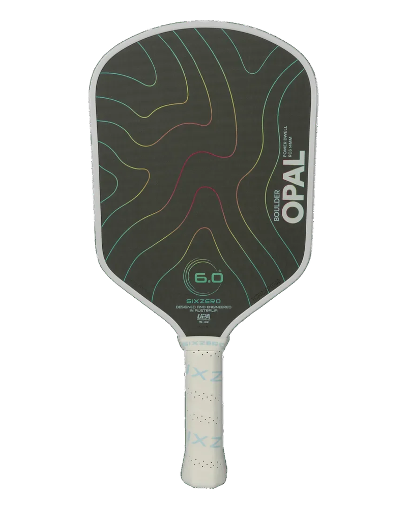 Six Zero Boulder Opal UPAA 14mm pickleball paddle