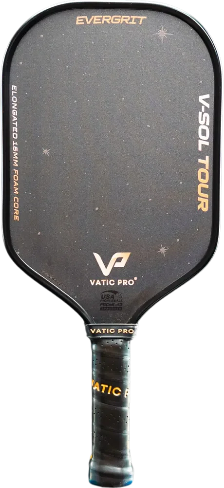 Vatic Pro V-Sol Tour Elongated 16mm pickleball paddle